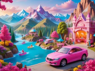 En färgsprakande rollista i Barbie filmen! illustration